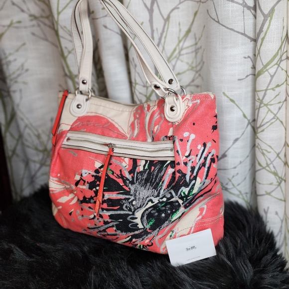 COACH sequin poppy tote - Picture 9 of 9